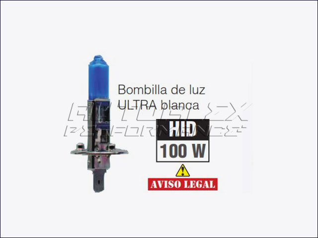 Bombillas H1 100W