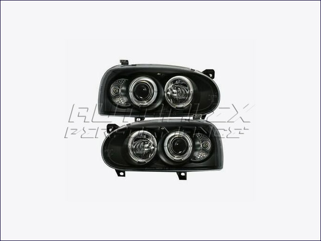 Faros Angel Eyes VW Golf III