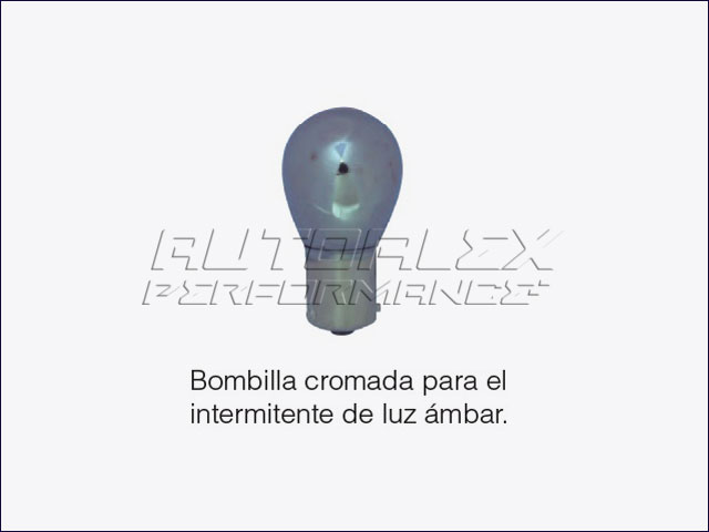 Bombillas Cromadas PY21W