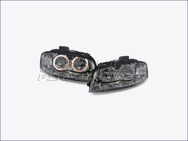 Faros Angel Eyes + Xenon Audi A3