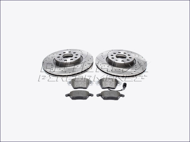 Juego Frenos Delanteros Audi + Seat + Skoda + VW