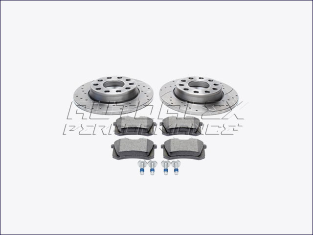 Juego Frenos Traseros Audi + Seat