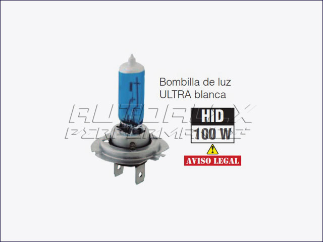 Bombillas H7 100W