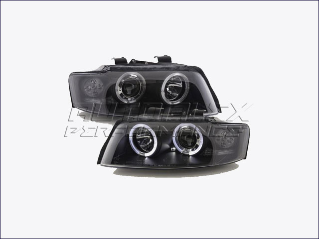 Faros Angel Eyes Delante Audi A4