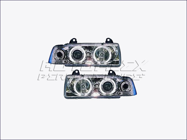 Faros Angel Eyes Delante BMW E36
