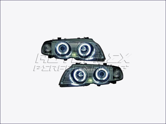 Faros Angel Eyes Delante BMW E46