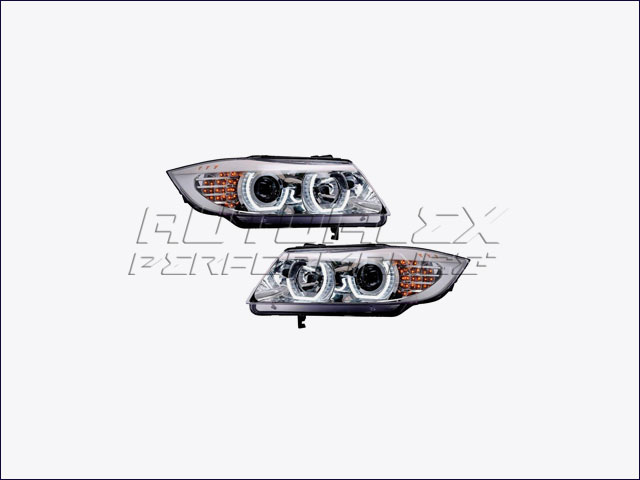 Faros Angel Eyes + LED BMW
