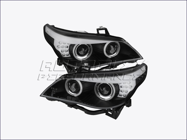 Faros Angel Eyes + Xenon BMW E60 + E61