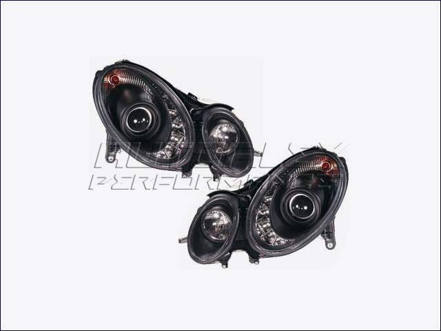 Faros LED + Xenon Delante MB E W211