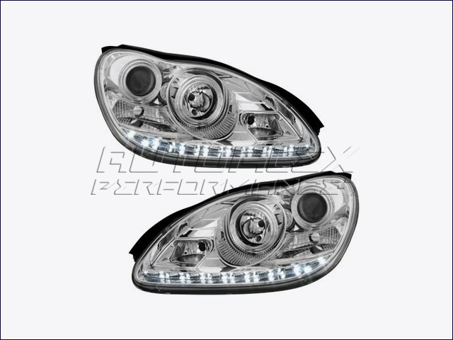Faros LED + Xenon Delante MB S W220