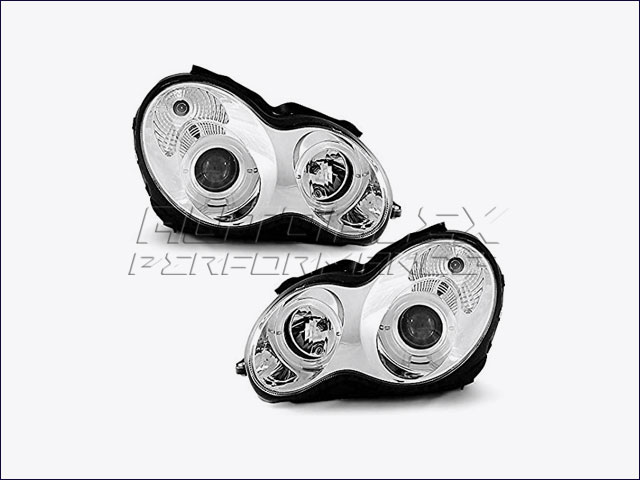 Faros Angel Eyes Delante MB C W203