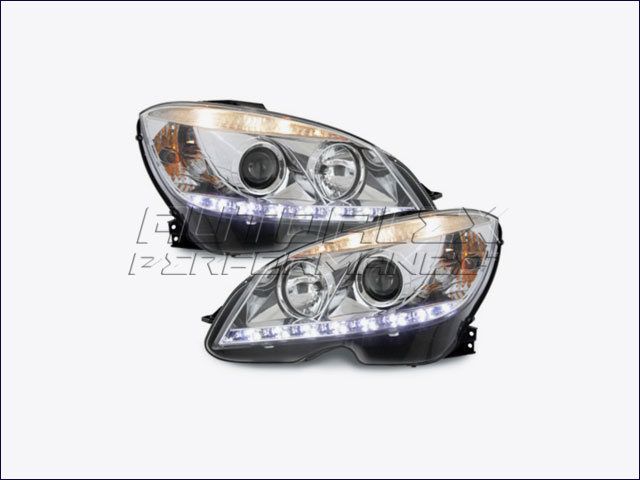 Faros LED Delante MB C W204