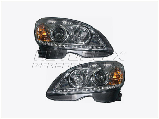 Faros LED Delante MB C W204