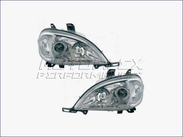 Faros Angel Eyes Delante MB ML W163