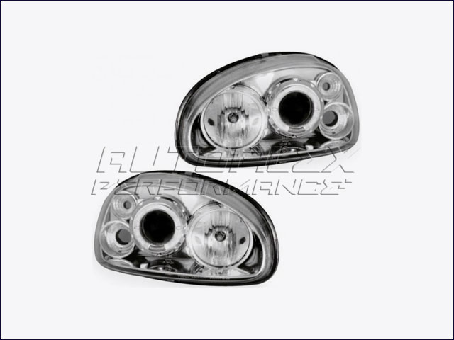 Faros Angel Eyes Delante Opel Corsa B