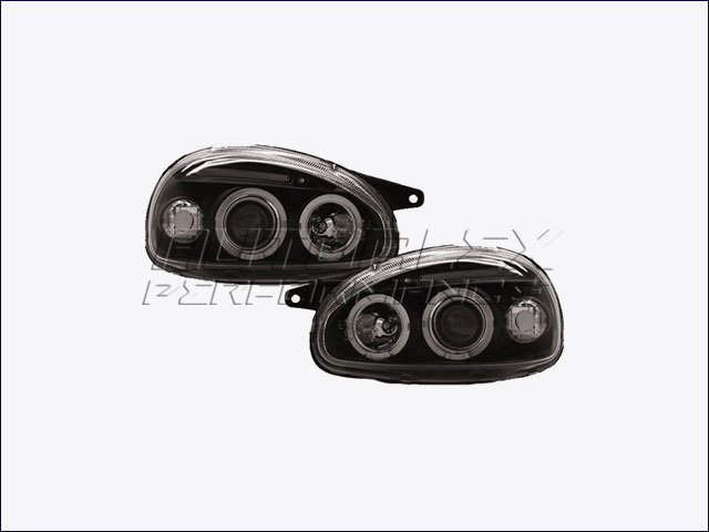 Faros Angel Eyes Delante Opel Corsa B