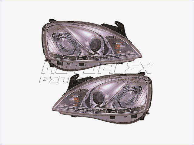 Faros LED Delante Opel Corsa C