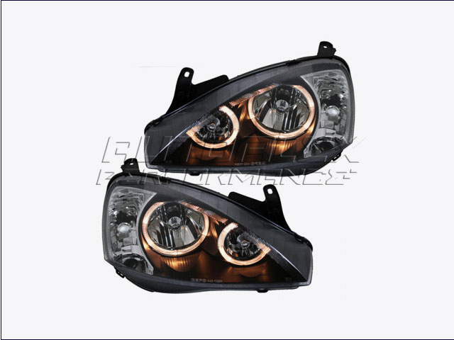 Faros Angel Eyes Delante Opel Corsa C