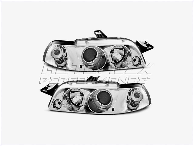 Faros Angel Eyes Fiat Punto
