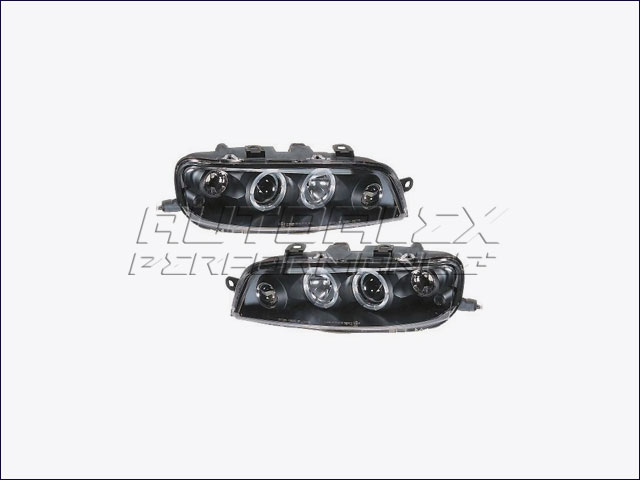 Faros Angel Eyes Fiat Punto