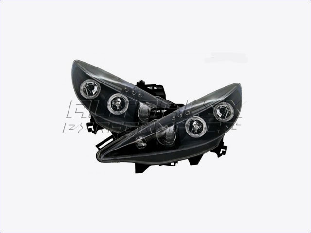 Faros Angel Eyes Delante Peugeot 207
