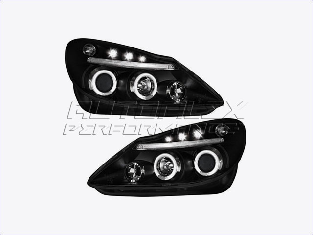 Faros Angel Eyes Opel Corsa D