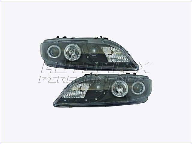 Faros Angel Eyes + LED Delante Mazda 6