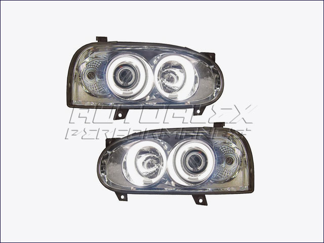 Faros Angel Eyes VW Golf III