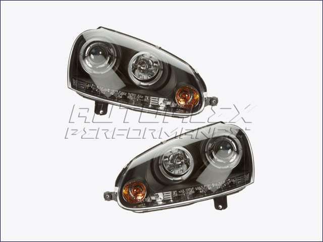 Faros Angel Eyes VW Golf V + Jetta