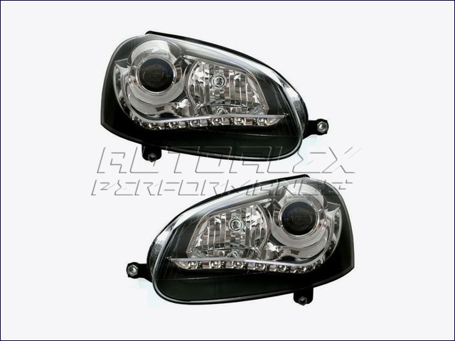 Faros LED VW Golf V + Jetta