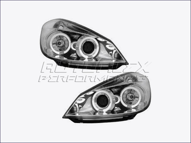 Faros Angel Eyes Delante Renault Clio