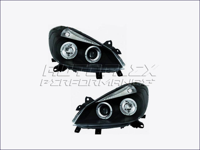 Faros Angel Eyes Delante Renault Clio
