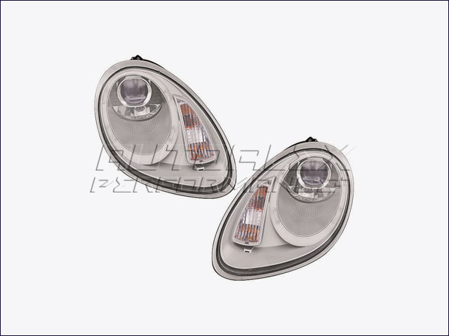 Faros LED + Xénon Delante Porsche Boxster
