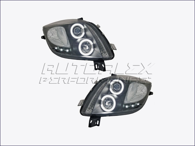 Faros Angel Eyes Toyota Yaris