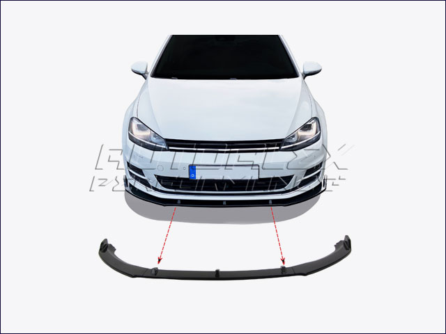 Spoiler Delante VW Golf VII