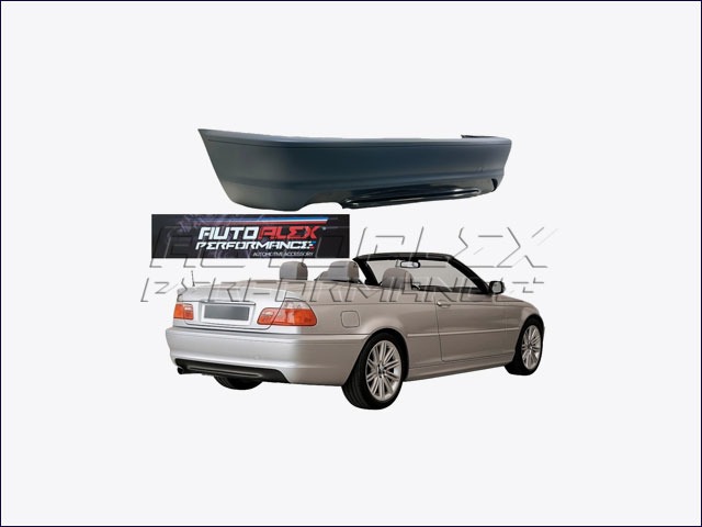 Parachoques Trasero Pack-M BMW E46 Coupé / Cabrío